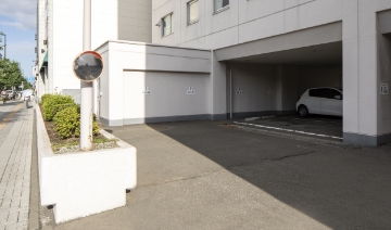 駐車場入口